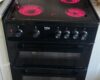 Beko electric cooker with four active ceramic hobs and double oven in a modern kitchen - Cooker Repairs Abbotsbury